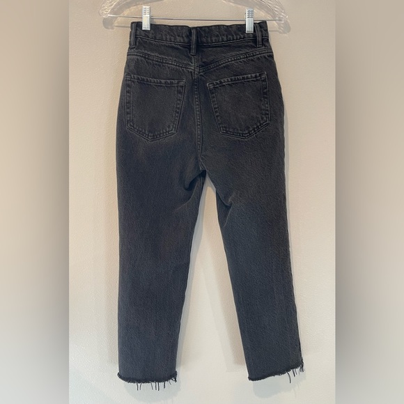 Women’s Pacsun Black High Rise Straight‎ Jean In Size 24 - Picture 3 of 5